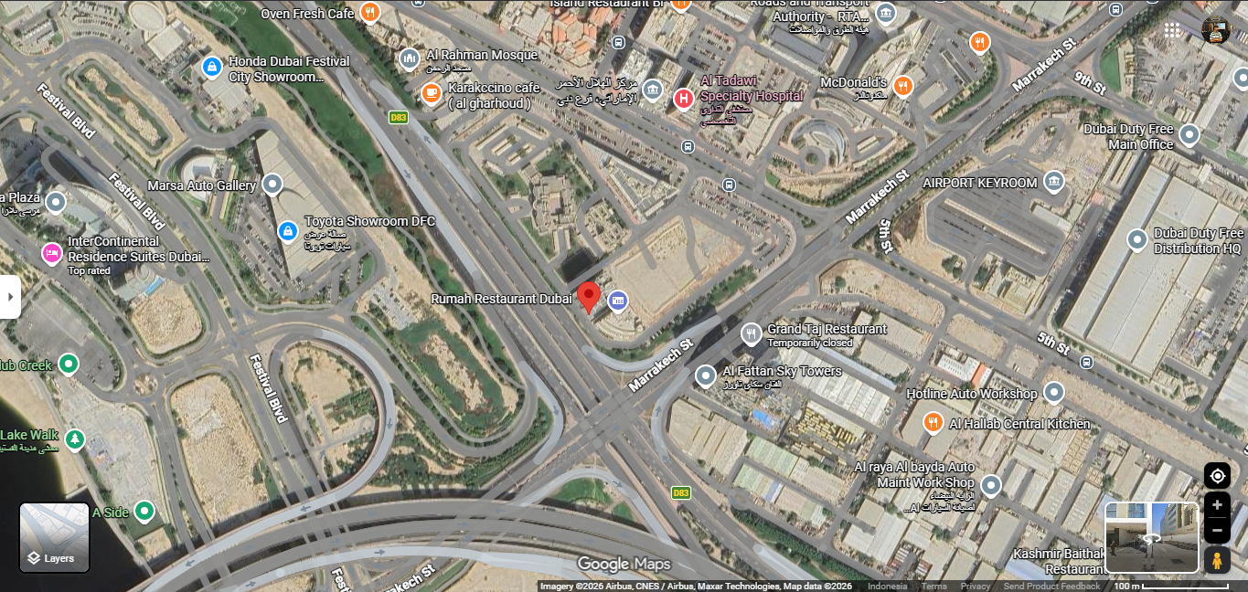 Rumah Restaurant Location